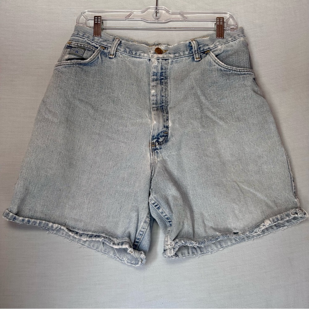 Vintage Wrangler Womens Mom Shorts Distressed 30